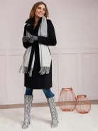 WOOLEN COAT WITH BINDING