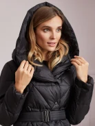 DOWN COAT WITH HOOD
