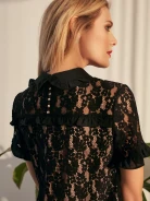 TRAPEZE LACE DRESS
