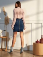 DENIM SKIRT