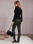 SWEATER WITH HALF-GOLF