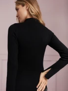 SWEATER WITH HALF-GOLF
