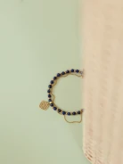 BRACELET WITH LAPIS