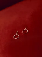 EARRINGS DECORATED WITH CRYSTALS