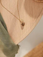 NECKLACE WITH SHELL AND COIN
