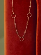 DELICATE GOLD-PLATED NECKLACE