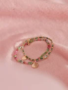 SET OF BRACELETS WITH NATURAL STONES