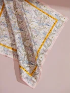 SILK GAVROCHE IN FLOWERS