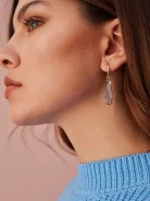 LONG BLUE EARRINGS