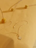 GOLD-PLATED COIN NECKLACE