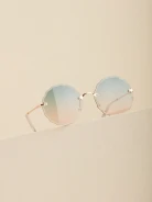 BIG ROUND SUNGLASSES