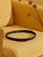 BLACK BELT WITH CHAIN