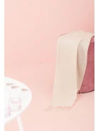LIGHT BEIGE LINEN SCARF