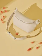 BEIGE BUM BAG