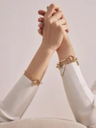 Bracelet with pearls