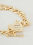 Bracelet with heart motif