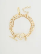 Bracelet with heart motif