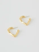 Heart-shaped earrings