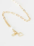 Pearl heart necklace