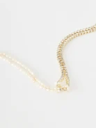 Necklace with crystals