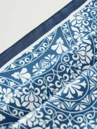 Silk patterned shawl