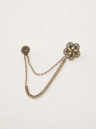 Beaded brooch