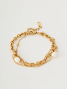Bracelet with pearls