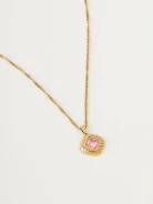 Elegant zirconia necklace