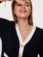 Retro style pendant necklace