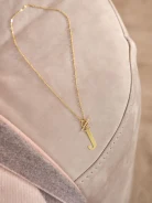 DELICATE CHAIN WITH LETTER J