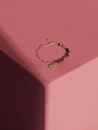 BRACELET WITH HEART-SHAPED PENDANT
