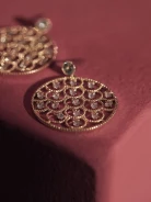 LARGE ROUND EARRINGS