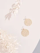 LARGE ROUND EARRINGS