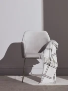 BROWN CHECK SCARF