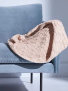LIGHT PINK WIDE WOOL CHIMNEY