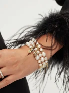 Natural pearls bracelet