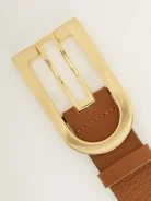 Brown leather strap