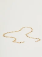 Gold chain-type belt