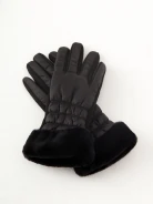 Black down gloves