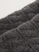 Wool blend snood
