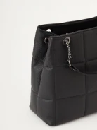 Czarna torebka typu shopper