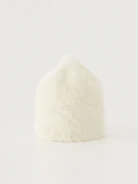 White angora hat