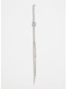 Elegant bracelet with crystals