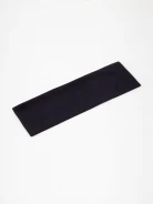 Black cotton headband