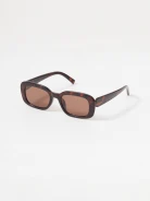 Sunglasses with rectangular frames