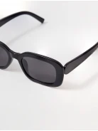 Black rectangular sunglasses