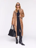 Duża skórzana torebka shopper w czarnym kolorze