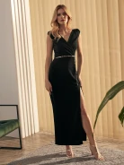LONG DRESS WITH SLIT