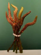 Gold-plated Majorca pearl bracelet