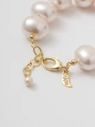 Gold-plated Majorca pearl bracelet